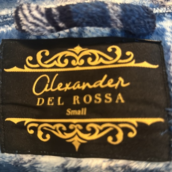 NWOT Alexander Del Rossa Unisex Hooded Onesie Pajamas w/Removable Booties, Small - Picture 11 of 14